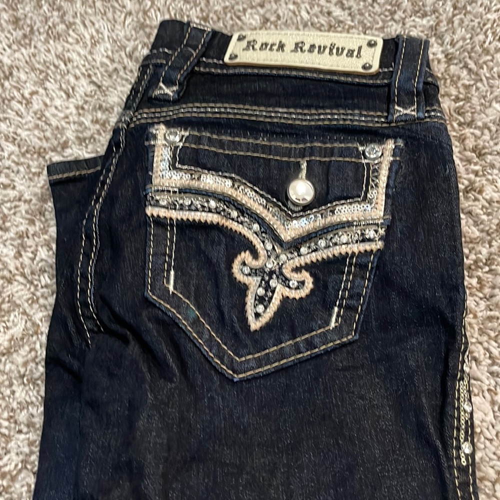Skinny jeans Rock revival